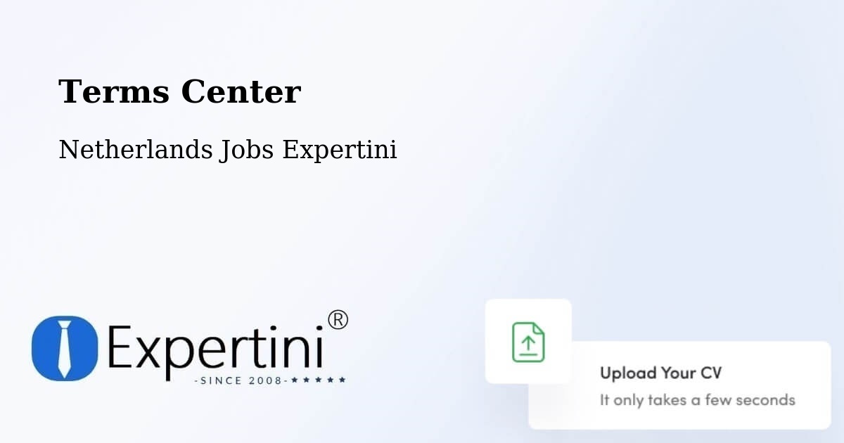Terms of Service – Katwijk Aan Zee - Netherlands Jobs Expertini